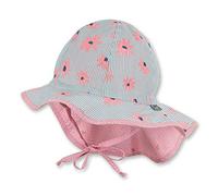 Sterntaler Baby - Mädchen Flapper Mütze, per pack Grau (Lichtgrau 518), 47 (Herstellergröße: 47)