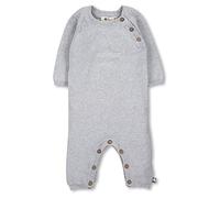 Sterntaler Baby - Mädchen Gots Strick-einteiler Stern GOTS Strick-Einteiler Stern, Hellgrau Mel., 80