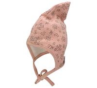 Sterntaler Baby Mädchen Häubchen Baby Häubchen Spielzeug Mütze - Baby Häubchen, Babymütze - aus Baumwolle mit Bindeband - rosa, 37