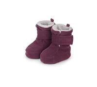 Sterntaler Baby Mädchen Hausschuhe Baby Baby-Schuh - Hausschuhhe Baby - Mid-Top Babyschuh atmungsaktiv mit Kunststoff Sohle - pink, 22