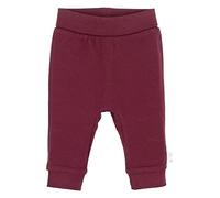 Sterntaler Baby - Mädchen Hose Baby Hose Jersey mit Umschlag, Dunkelrot, 56