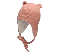 Sterntaler Baby Mädchen Inka Mütze Mit Ohren - Kappe Für Kinder Aus Viskose Mit Öhrchen Und Bindeband - Rosa, 37