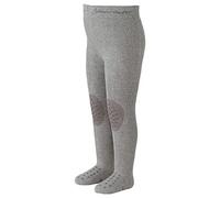 Sterntaler Baby - Mädchen Krabbelstrumpfhose Uni Strumpfhose, Silber Melange, 80