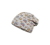 Sterntaler Baby - Mädchen Mütze Baby Beanie Mütze Regenbögen, mehrfarbig, 49