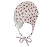Sterntaler Baby - Mädchen Mütze Baby Inkamütze Blumen, beige, 35