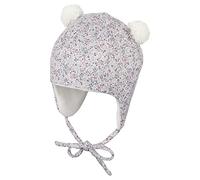 Sterntaler Baby - Mädchen Mütze Baby Inkamütze Millefleurs, beige, 43