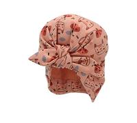 Sterntaler Mädchen Knotenmütze Cat Beanie-Mütze, Zartrosa, 45