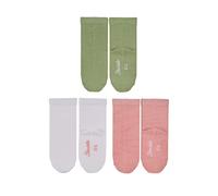 Sterntaler Baby - Mädchen Söckchen 3er-pack Uni Bambus Söckchen