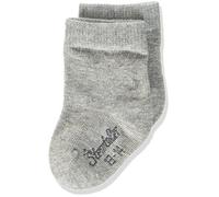 Sterntaler Baby - Mädchen sokken dp uni Socken, Silber Mel., 26 EU