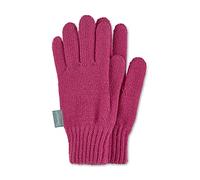 Sterntaler Baby-Mädchen Strick-Fingerhandschuh Ringel Winter-Handschuhe, Magenta, Einheitsgröße