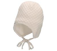 Sterntaler Baby Mädchen Strickmütze - Baumwolle, Bindebändern, Beige, 33