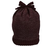 Sterntaler Baby Mädchen Strickmütze Mit Glitzereffekt - Mütze Mit Glitzer und Schleife - Pink, 47