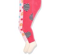 Sterntaler Baby - Mädchen Strumpfhose Leggins DP Herzen/Blumen 8661721, Gr. 74, Rosa (Magenta 745)