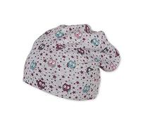 Sterntaler Baby - Mädchen Wende-Slouch-Beanie, Sombrero Bebé-para Niñas, Plateado (Silber 513) 41 Cowboyhut Not Applicable, Grau (Silver 513), 41