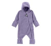 Sterntaler Baby Overall Fleece Mädchen - Jumpsuit aus Microfleece Stickerei, Reißverschluss, sowie Hand- und Fußstulpen - lavendel, 86