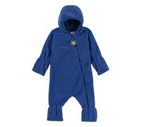 Sterntaler Baby Overall Fleece Unisex - Jumpsuit aus Microfleece Stickerei, Reißverschluss, sowie Hand- und Fußstulpen - kobaltblau, 56
