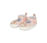Sterntaler Baby Sandalen Sunny - Mädchen Sandale aus Canvas mit Applikation Pferdekopf - Sommer Schuhe Kleinkind mit Klettverschluss und rutschfester Sohle, zartrosa, Größe 18