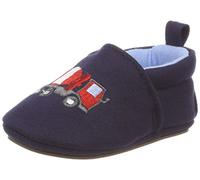 Sterntaler Baby-Schuh mit rutschfesten Sohlen für Jungen, Alter: 6-9 Monate, Größe: 18, Farbe: Blau (Marine), Art.-Nr.: 2301854