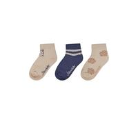 Sterntaler Baby Socken 3er Pack Tiger - Baby- und Kinder-Socken im 3er Pack mit Umschlag, Innenfrottee, Tiger-, Rippen- & Blätter-Motive