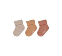Sterntaler Baby Socken 3er Pack Uni - Unisex Babysocken mit Umschlag, hoher Viskoseanteil aus Bambuszellstoff, hautfreundlich, feuchtigkeitsregulierend