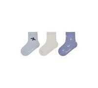 Sterntaler Baby Socken 3er Pack Wal - Baby- und Kinder Socken im 3er Pack mit Umschlag, Innenfrottee, Wal-, 2-farb.- & Fisch-Motive mit Rippenmuster