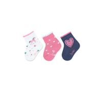 Sterntaler - Baby-Söckchen 3er-Pack Pferd weiss Gr. 15/16