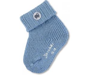 Sterntaler Baby-Söckchen mittelblau mel.