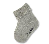 Sterntaler - Baby-Söckchen uni 15/16 silb mel. 542