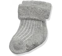 Sterntaler Unisex Baby Baby-söckchen Uni Socken, Silber Mel., 18 EU