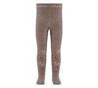 Sterntaler Baby und Kinder Strumpfhose Unisex - mit Motiv Waldtiere und Wildtiere - braun melange, 128