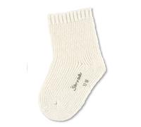 Sterntaler Unisex Kinder Baby Socken Söckchen Uni Wolle, Ecru, 22