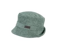 Sterntaler Baby Unisex Hut Baby Fischerhut Frottee - Baby Hut, Kopfbedeckung Baby Sommer, Sommerhut Baby - aus Baumwolle - dunkelgrün, 49