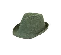 Sterntaler Baby Unisex Hut Baby Strohhut - Baby Hut, Kopfbedeckung Baby Sommer, Sommerhut Baby - aus Baumwolle - dunkelgrün, 57