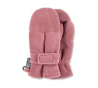 Sterntaler Baby Unisex Kinder Fäustel Handschuh - Baby Fäustlinge Winter, Baby Handschuhe - aus Microfleece mit Klettverschluss - rosa, 1