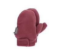 Sterntaler Baby Unisex Kinder Fäustel Handschuh - Baby Fäustlinge Winter, Baby Handschuhe - aus Microfleece mit Klettverschluss - brombeer, 1