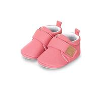 Sterntaler Baby Unisex Krabbelschuhe Baby Babykrabbelschuh uni - Krabbelschuhe Baby - mit rutschfester Sternensohle - rosa, 19/20 (12-18 Months)