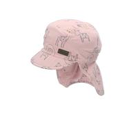 Sterntaler Schirmmütze mit Nackenschutz rosa - Mädchen - Gr. 47 cm