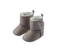Sterntaler Babyschuh aus gewebtem Velour, Mädchen - mit aufgenähter und rutschfester Sohle