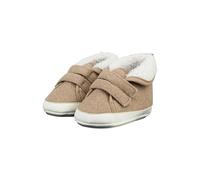 Sterntaler Jungen Babyschuh Fleece Sneaker, Sand, 19/20 EU