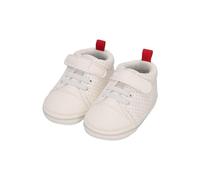 Sterntaler Babyschuh Unisex Kunstleder - Mit praktischem Klettverschluss und elastischer Schnürung für einfaches An - und Ausziehen - weiß, 22