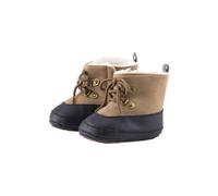 Sterntaler Babystiefel Farbkombi Jungen - Babyschuhe mit rutschfester Sohle, Klettverschluss & Schnürsenkeln - aus Kunstleder, Teddyflausch,marine,18