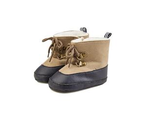 Sterntaler Babystiefel, Jungen - Baby Schuhe mit aufgenähter und rutschfester Sohle, Klettverschluss und Schnürsenkel