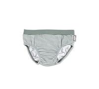 Sterntaler Badehose Hai - UV-Schutz 50+ Schwimmhose Jungen - Badehose mit Hai-Druck & Seersuckeroptik - Windeleinsatz bis Größe 86/92 & Kordelzug - mattgrün, Größe 68