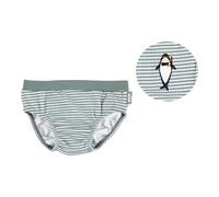 Sterntaler Badehose mit UV-Schutz Ringel Hai 74 weiß/mint