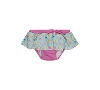 Sterntaler Badehose Muschel - Baby- & Kinderschwimmhose aus Bademodenstoff mit Elasthan, Muschel-Volant, Schleife am Bund, Kordelzug und UV-Schutz 50+ - Hellmint, Größe 68