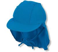 Sterntaler Bademütze UNI mit Nackenschutz in aqua, Gr. 43, maedchen,junge