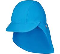 Sterntaler Bade-Schirmmütze mit Nackenschutz Uni leuchtblau - Junge,Mädchen - Gr. 43 cm