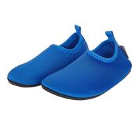 Sterntaler Badeschuhe Uni - Kinder Aquaschuhe schnelltrocknend - Unisex Schwimmschuhe, Bequeme Strand Slipper, königsblau, Größe 24