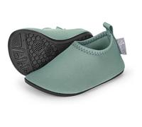Sterntaler Unisex Baby Aquaschuh Uni Flacher Slipper, dunkelgrün, 20 EU