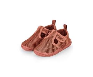 Sterntaler Badeschuhe Uni - Baby Aquaschuhe schnelltrocknend - Unisex Schwimmschuhe aus luftigem Mesh mit Klettverschluss Bequeme Strand Slipper
